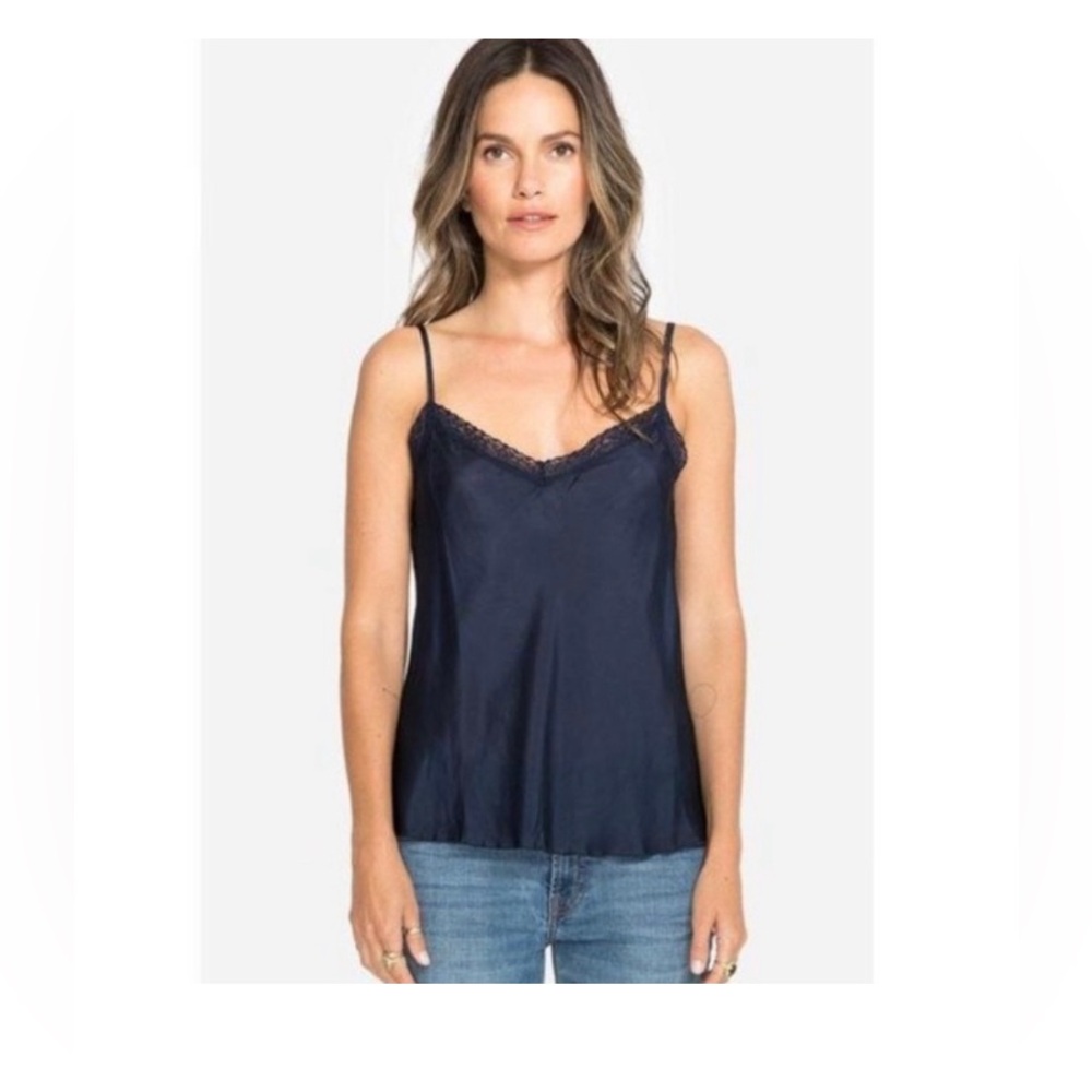 NWT Love Johnny Was Silk Short Slip/Cami - XS